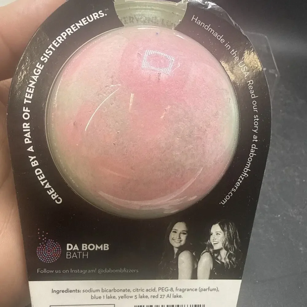 Da Bomb Fun Size Bath Fizzers W Surprise Inside 3.5 Oz, MERMAID BOMB- Sea Mist